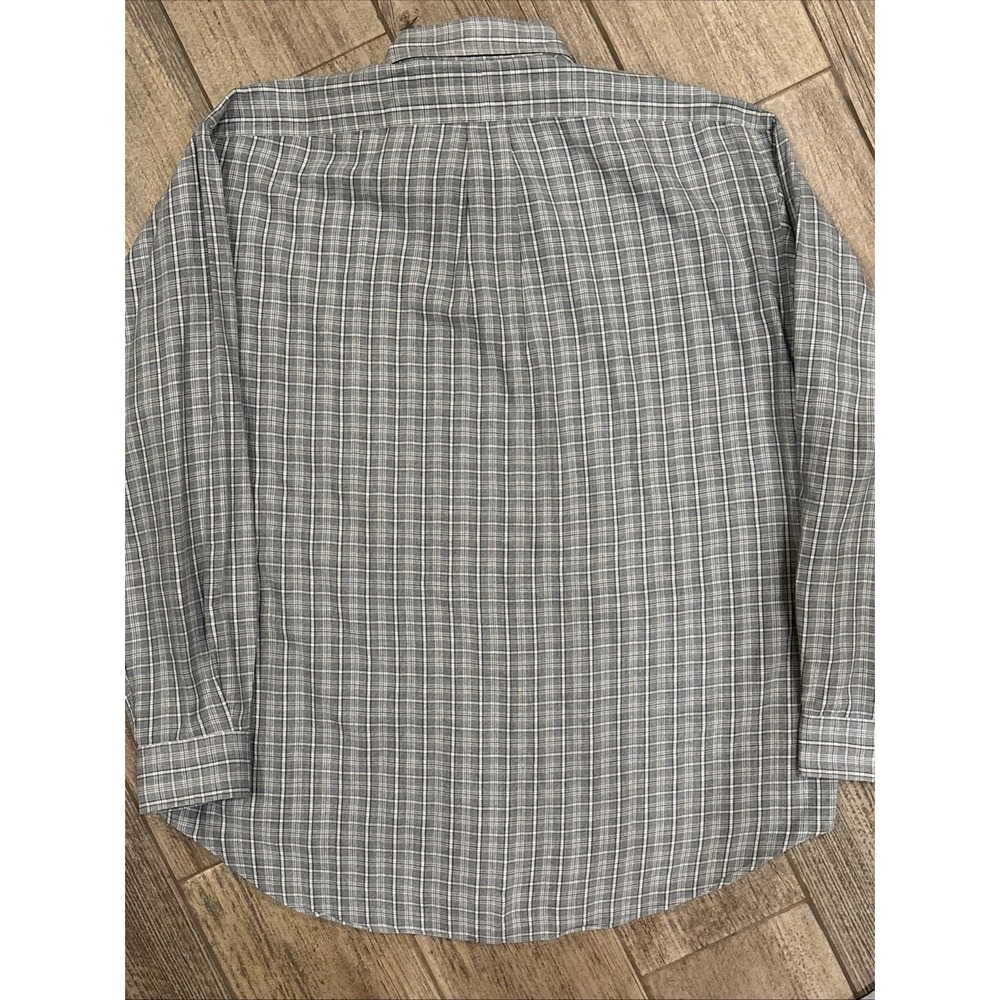Ralph Lauren long sleeve button-down Blaire gray pony large - Picture 7 of 9